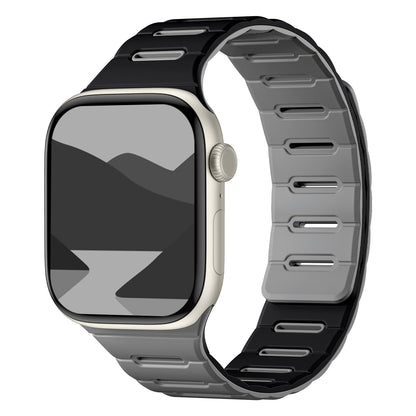 Reversible Magnetic Silicone Band for Smartwatch Adjustable Fit