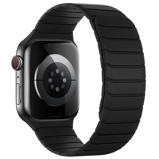 Magnetic Silicone Sport Band for Smartwatch Soft Adjustable Fit